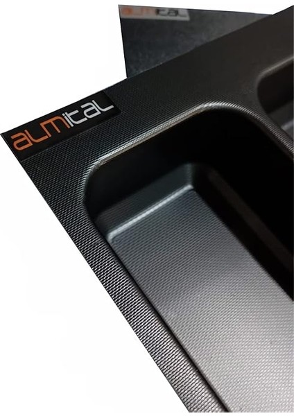 Cm. 6 Bölmeli Gri Çekmece Içi Düzenleyici Kepçelik (80 * 40 Cm'e Kadar Kesilir) Maket Bıçağı Hediye fırsatları