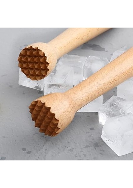 Ahşap El Yapımı Mojito Tokmağı Kokteyl fırsatları