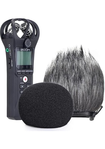 Zoom H1N Handy Recorder Ön Cam Köpük Kapaklı - Pop Shield Zoom H1 Taşınabilir Dijital Kaydedici, Mikrofon Rüzgar Ekranı Muff Iç/dış Mekan
