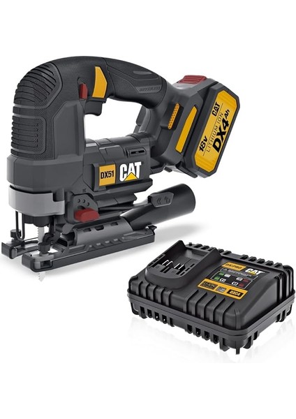 DX51BC 18VOLT 2.0AH Li-Ion Tek Akülü Profesyonel Kömürsüz Dekupaj Testere