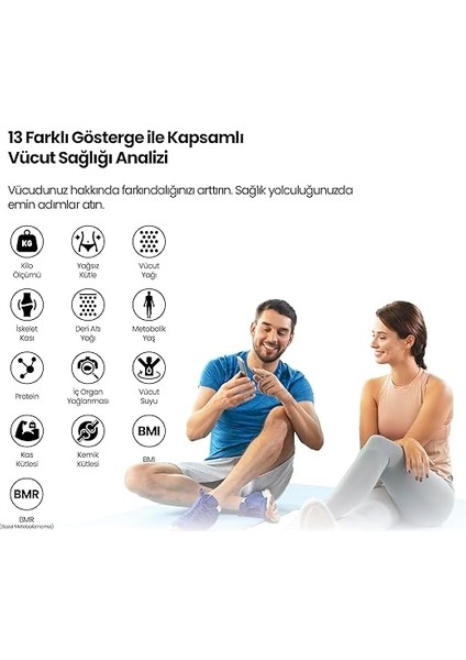 RBS4000 Akıllı Vücut Analiz Tartısı modelleri