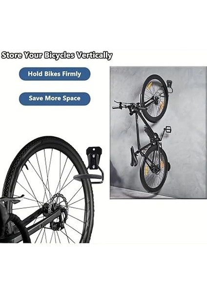 Bisiklet Askısı - Duvara Monte Güçlü Bisiklet Tutucu Kanca modelleri