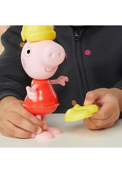 Pig Peppa Wutz Giyinme Eğlencesi Figürü modelleri