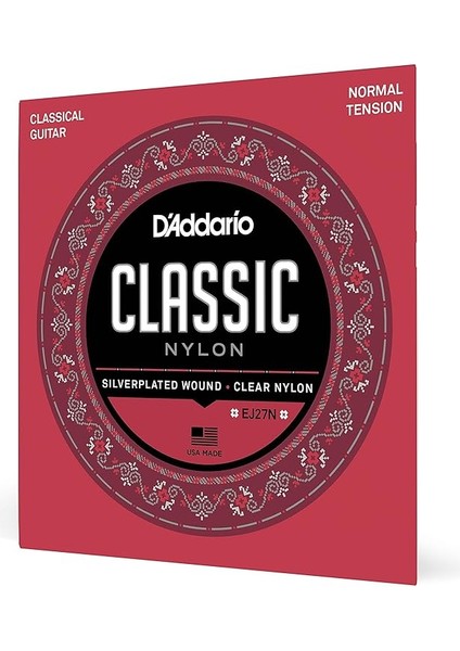 EJ27N 4/4 Normal Tension Klasik Gitar Teli