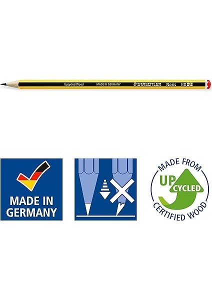 120 A Sbkd Noris Kurşun Kalem Set 5 x Noris Kalem 1 x Silgi 1 x Kalemtraş indirimleri