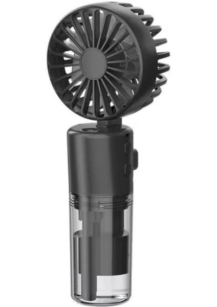 Fan Taşınabilir Sulu Buharlı El Vantilatörü Su Hazneli Mini Fan Şarjlı Pervane