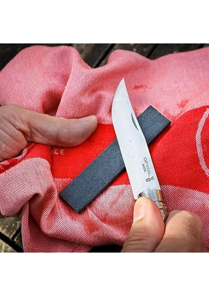 Küçük Bileme Taşı, Bıçak ve Bıçak Bilemek Için, Uzunluk: 10 Cm, 254637, Gri fiyatları