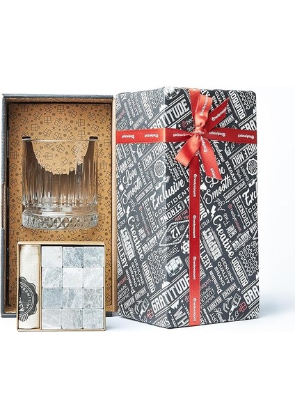 Viski Bardağı Hediye Seti - Hediye Kutulu 12 Parça Viski Taşı - Babalar Için Hediye Fikri, Erkekler ve Kadınlar Için Doğum Günü Hediyesi"