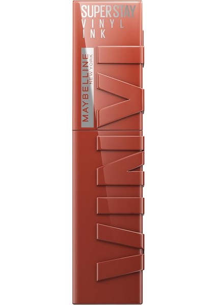 New York Super Stay Vinyl Ink Uzun Süre Kalıcı Likit Parlak Ruj 130 Extra