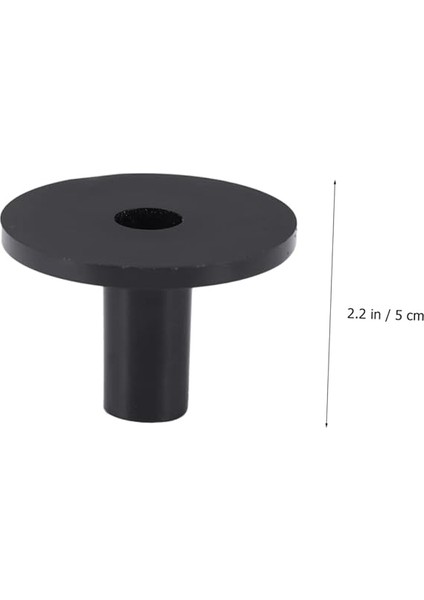 8ADET Davul Zil Süngeri Seti Davul Zil Standları Için Uygun Aksesuarlar Dayanıklı ve Yüksek Performans Sağlayan Siyah fırsatları