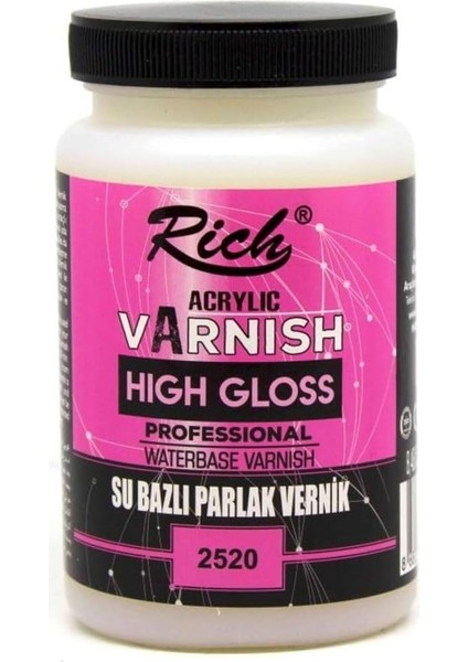 Hıgh Gloss Subazlı Parlak Vernik 250 cc