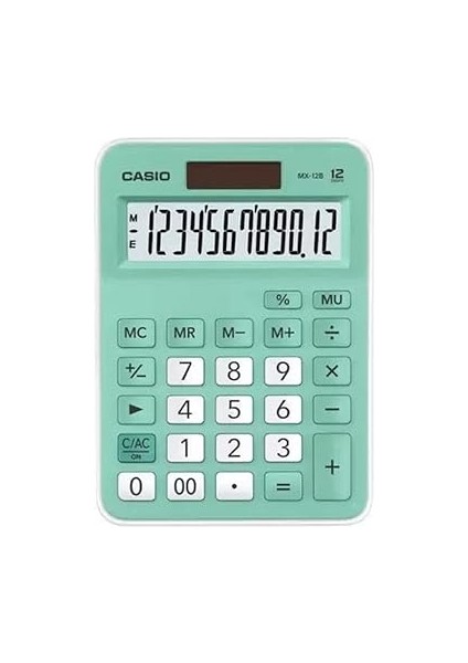 MX-12B-GN Açık Yeşil 12 Hane Masa Üstü Hesap Makinesi modelleri
