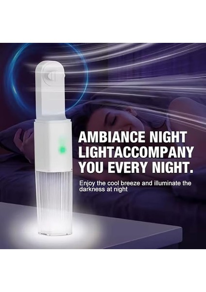 Fener El Tipi Taşınabilir Mini Fenerli Çanta Fanı - Şarj Edilebilir USB Kişisel Fan ve El Feneri,kapalı Alan Sınıf Araç Kamp Ofis Plaj Seyahat Dış Mekan Kişisel Serinletme 1200 Mah Yüksek Kapasite fırsatları