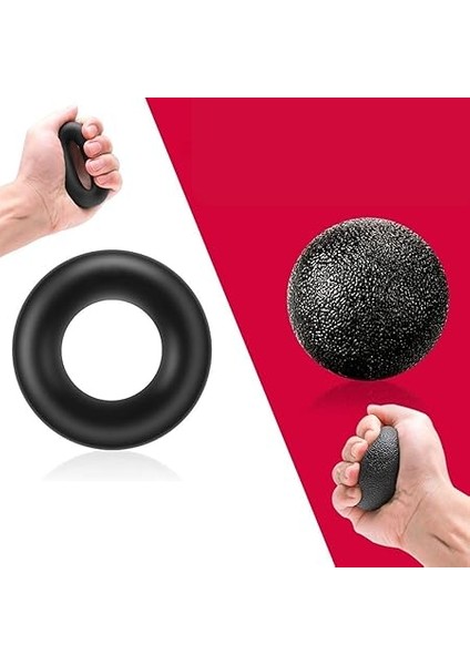 5 Parça El, Kol ve Parmak Egzersiz Spor Aletleri Seti Fitness Takımı fiyatları