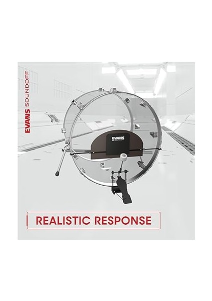 Soundoff Davul Sessiz Pedleri - Tam Kutu Davul Pedi Seti - Davul Sessizleri Paketi - 3 Zil, 4 Tom/trampet ve 1 Bas Davul Sessiz - Davul Kitlerini Susturmak Için Harika - Fusion indirimleri