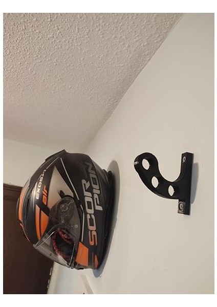 Motosiklet Bisiklet Scooter Kask Duvar Askısı Kask Tutucu Vida Dübel Dahil fırsatları