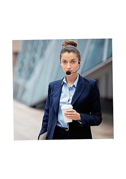 Kablolu Kulaklık Mikrofon Seti Esnek Kol ile 2 Adet Kondenser Mikrofon Kulaklığı Şarkı Söylemek Dersler Sahne Için Ideal modelleri