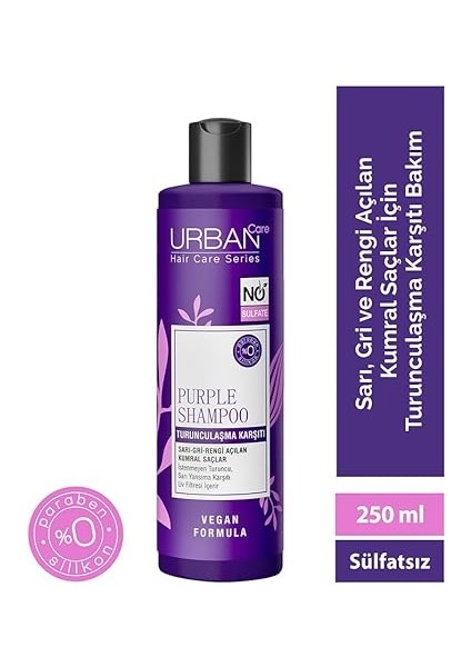 Care Turunculaşma Karşıtı Mor Sülfatsız Saç Bakım Şampuanı 250 ml fiyatları