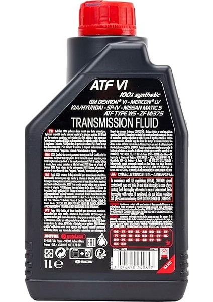 Atf Vı Otomatik Şanzıman Yağı Yeni Tarihli fırsatları