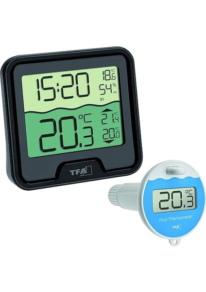 Dostmann Marbella Kablosuz Havuz Termometresi, 30.3066.01, Yüzen, Dijital, Su Sıcaklığı, Siyah fiyatları