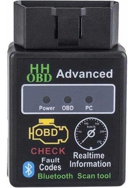 ELM327 V1.5 Obd2 Bluetooth Türkçe Araç Arıza Tespit Cihazı Hh Obd fırsatları