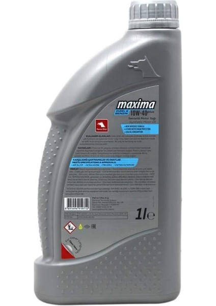 Petrol Ofisi Maxima 10W/40 1 Lt Sentetik Motor Yağı fırsatları