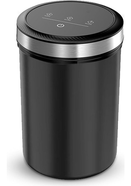Hava Geçirmez Kapaklı Vakumlu Kahve Kapları 33KRA Otomatik Vakum ve Durdurma Ekranlı Saklama Kavanozu 1.6L/54OZ Gıda Sınıfı Paslanmaz Çelik Bulaşık Makinesinde Yıkanabilir Çok Amaçlı Gıda