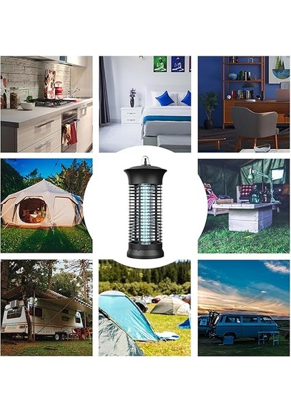 Kapalı Sivrisinek Katili Elektrik Çarpması Sivrisinek Tuzak Lambası Bug Zapper Ev Böcek Öldürücü Lamba modelleri