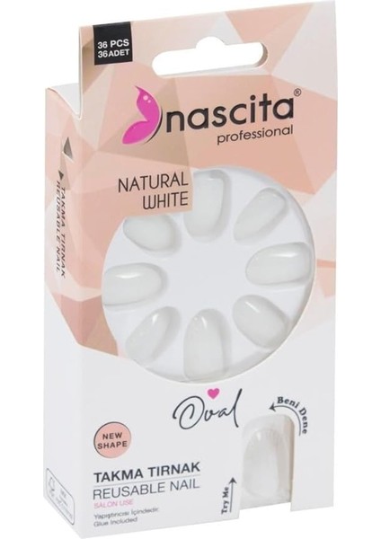 36'lı Oval Takma Trnak - 141