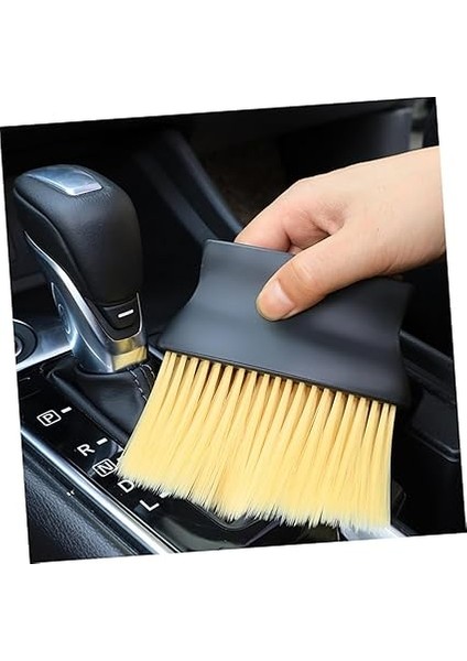 7'li Araç Içi Temizlik Fırça Seti Oto Detay Fırçası Yumuşak Toz Alma Klima Havalandırma Torpido Temizlik Aleti Jant Köpük modelleri