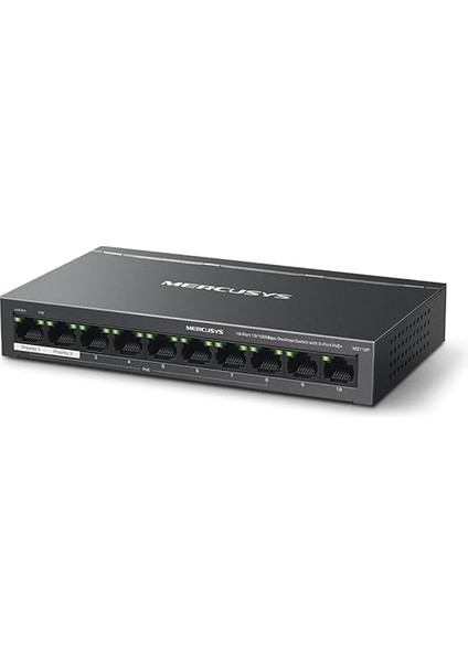 MS110P, 10-Port 10/100MBPS Desktop Switch With 8-Port Poe+ fiyatları