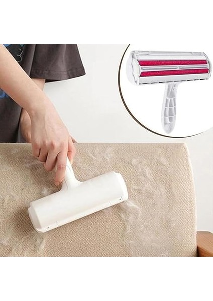 Hazneli Kedi Köpek Tüy Toplayıcı Kırmızı - Halı, Yatak, Koltuk, Giysi, Toz ve Kıl Temizleyici - Pratik ve Dayanıklı indirimleri