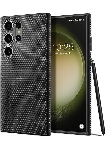 Galaxy S23 Ultra Kılıf Liquid Air Matte Black - ACS05614 fırsatları