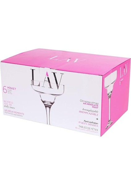 Misket 6'lı Kokteyl Bardağı fırsatları