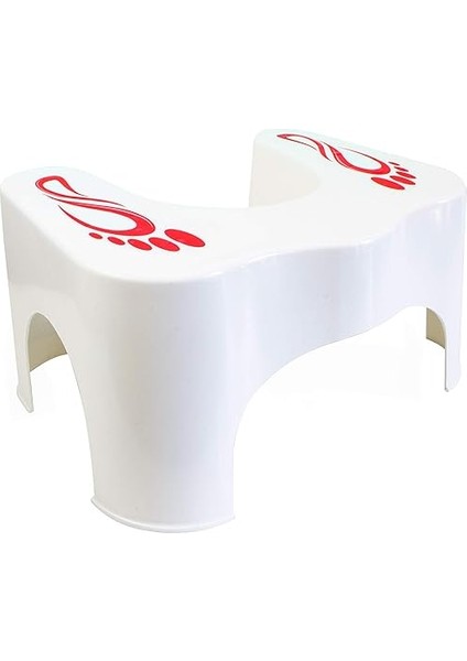 Klozet Taburesi, 44 x 21 x 31 Cm, Beyaz