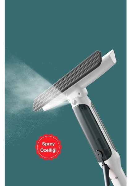 Ahmet Sprey Cam Temizlik Mopu Kirli Su Hazneli 1 Yedek Bez Hediyeli indirimleri