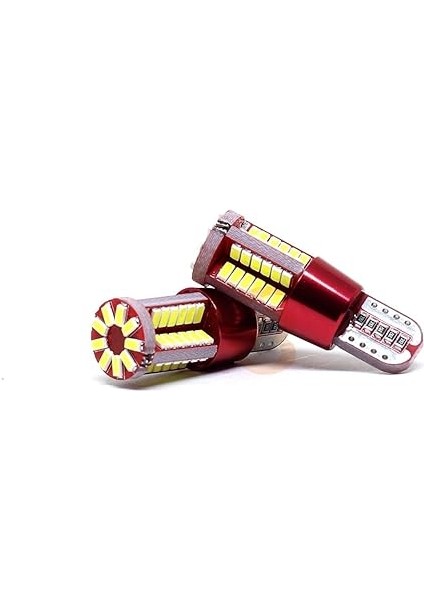 12V T10 Dipsiz Ampul 57 Led'li 2’li Set - Beyaz Işık modelleri