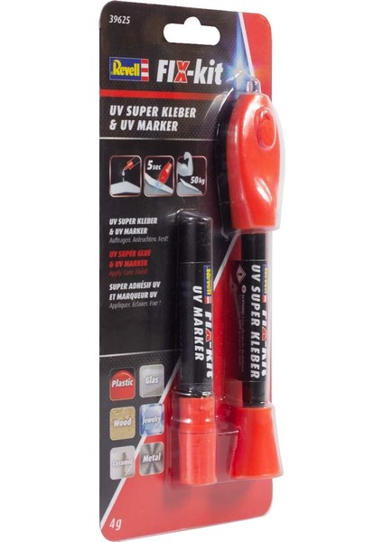 39625 Uv Yapıştırıcı, Çok Renkli