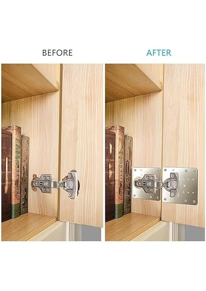 Çelik Menteşe Onarım Plakası, 9x9 cm Paslanmaz Çelik Mobilya Dolap Menteşe Plakası Kare fırsatları