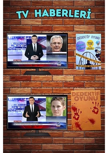 Story Dedektif Oyunu-Cinayet Oyunu-Çözülemeyen Davalar-Cinayet Çözme-Suçluyu Bulma-Kutu Oyunu-Katili Bulma (Ayaz ve Ayşe Vakaları) fırsatları