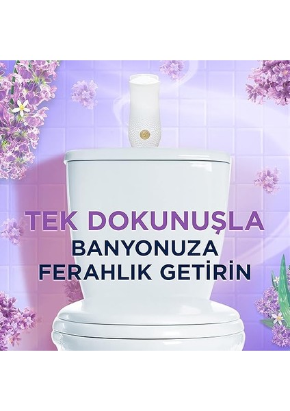 Banyo Lavanta Ferahlığı Hava Tazeleyici 10 ml &amp; Otomatik Sprey Cihazı modelleri