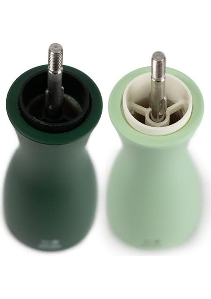 Tahiti Duo Su Yeşili Tuz ve Karabiber Değirmeni Seti 15 cm - 6 Inç, Deniz Köpüğü ve Nane fırsatları