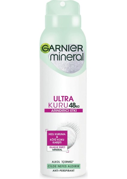 Mineral Ultra Kuru Deodorant 150ML