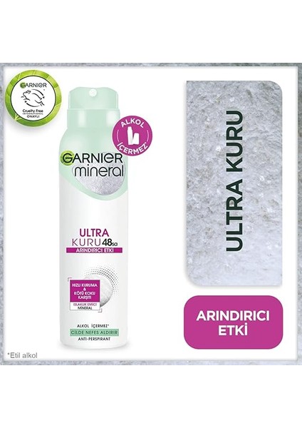 Mineral Ultra Kuru Deodorant 150ML fiyatları