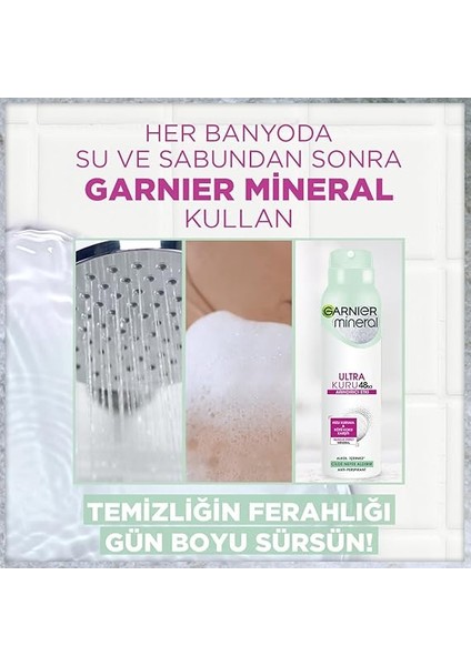 Mineral Ultra Kuru Deodorant 150ML fırsatları