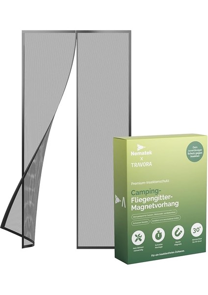 - Kapı Sinekliği, 70 x 200 Cm, Balkon Kapısı, Karavan ve Karavan Kapısı Için Yüksek Kaliteli Sineklik, Mıknatıslı – Dar Kapı – Güçlü Mıknatıslı Siyah Balkon Kapısı Perdesi