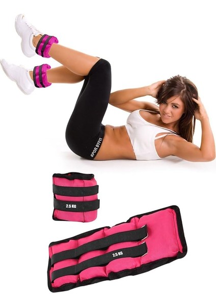 Byfit Pembe El Veya Ayak Bileği Ağırlığı