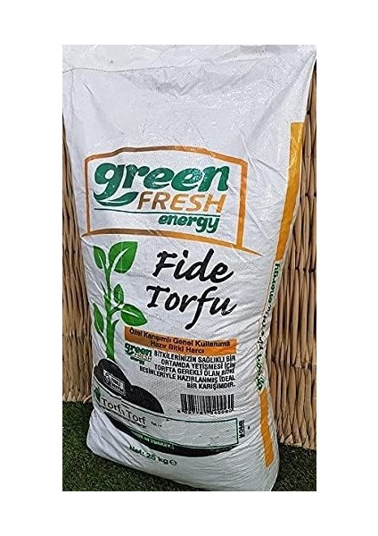 Fresh Torf 80 Lt Çiçek Toprağı Saksı Toprağı Doğal Tohum Ekim Torfu