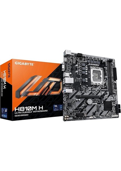 H810M H Intel LGA1851 Matx Ultra Durable Anakart