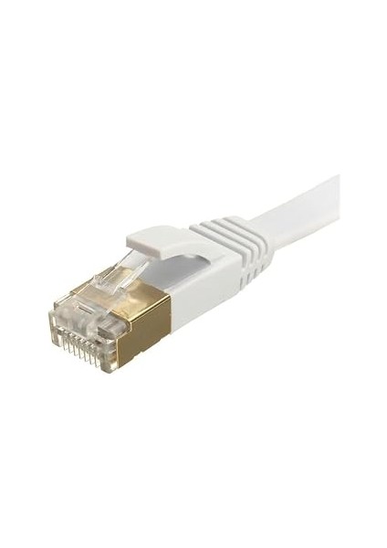 Lunatic 8049 Cat7 RJ45 Modem Internet Kablosu 0,5 Metre 10GBPS 600MHZ Uçları Fabrikasyon Takılı Bilgisayar Modem Internet Ethernet Kablosu (0.5 Metre) modelleri